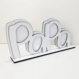 Frames Papa Picture Frame Dad For Fathers Day Birthday Gifts