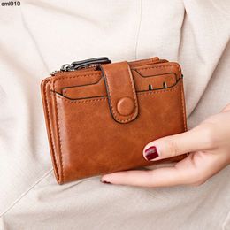 Designer Wallet Ruixing Womens Short Student New Korean Edition Fashionabla and Minimalist Multi Slot Money Clip Zero {Category}