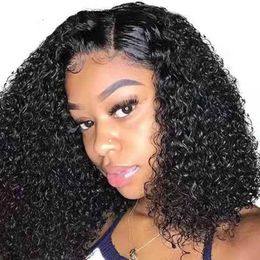 Synthetic Wigs Small Curly Hair Fit Black People Wear of 14 Inch Synthetic Fibre Everyday Use Wigs Synthetic Wig Natural 240329