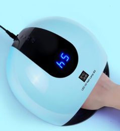 Pro 80W UV Lamp Gel LED Lamp High Power All Gel Polish Nail Dryer Sensor Sun Led Light Nail Art Manicure Tools3426474