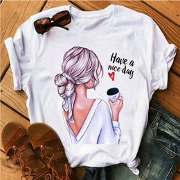 Women'S T-Shirt Womens T-Shirt Plus Size S-3Xl Designer Fashion White Letter Printed Short Sleeve Tops Loose Cause Clothes 26 Colours Dhjqh