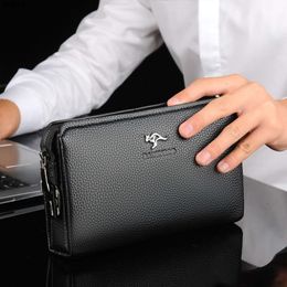 Portafoglio di design Nuova borsa da uomo Blocco password Versione coreana Business Multi Card Telefono cellulare {category}