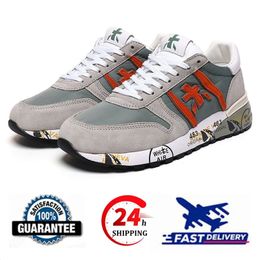 TOP Premaitas Running Shoes Designer Italy Mick Lander Django Sheepskin Genuine Leather Traingers Sports Sneakers Walking Jogging Trainers Shoe For Men Women 98
