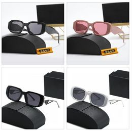 Luxury Designer Symbole Men's and Women's Outdoor Sunshade Sunglasses Cat Eye Street Fashion Beach T-Table Triangle Emblem Classic Gift Friendly price