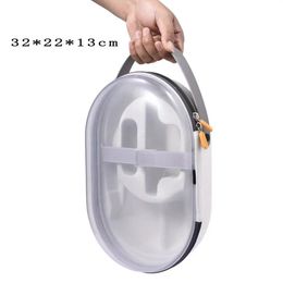 PARA VISION PRO Caixa rígida de armazenamento portátil protetora com cabeça de EVA desgaste à prova d'água e poeira anti queda