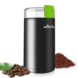 Grinders High Power 150W Electric Coffee Grinder Automatic Bean Grinder with One Touch Function Professional Household Tools EU/US Plug