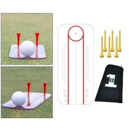 Aids Golf Putting Aid Mirror Alignment Swing Trainer Accessories