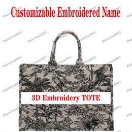 2024 Customizable Embroidery Designer Bag Handbag Embroidery Tote Gift Silk Scarves and Internal Bag
