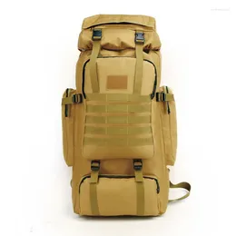 Backpack SYZM Large Capacity Tactical Backpacks Waterproof Camouflage 80L Outdoor Sports Mountaineering Bag Travel