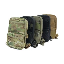 Bags AFGHP005 ApeForceGear Flatpack Hydration Bladder Tactical Backpack for Plate Carrier Vest Military Molle Army Airsoft Bag