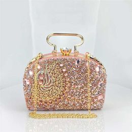 Top Shoulder Bags Popular Designer Handbags Sparkling Banquet Bag Elegant Wedding Handheld Crossbody Tote 240311