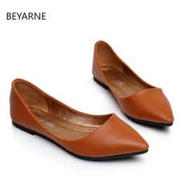 Flats 2021 Womens Sandals Shoe Woman Genuine Leather Flat Shoes Fashion Handsewn Leather Loafers Female Hole Shoes Women Flats