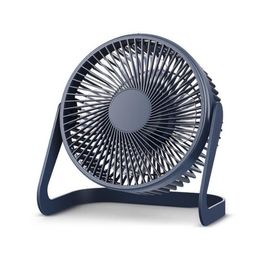 New 5 Inch USB Rechargeable Desktop Fan Rotating Mini Adjustable Portable Electric Fan Summer Mute Air Cooler Fan For Home Office