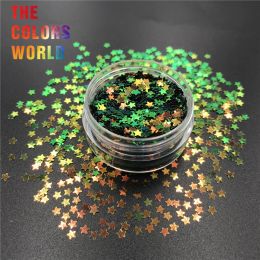 Glitter TCT355 Chameleon Color Star 3MM Nail Glitter Nails Art Decoration Makeup Tattoo Tumblers Crafts Festival Accessories Suppliers