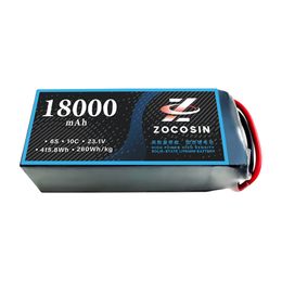 6S 23.1V 18AH Drone UAV Rechargeable Solid State Lithium Battery 260Wh/Kg