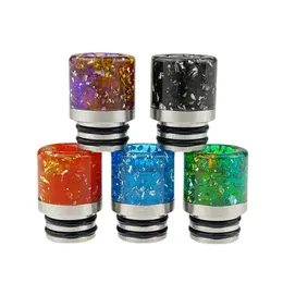 510 Drip Tip crystal Epoxy Resin 510 Crystal Drip Tips Mouthpiece