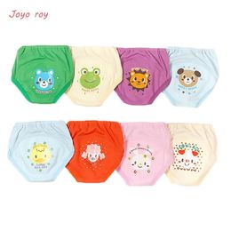 4 Layers Waterproof Printing Learning Pants Baby Cloths Diaper Cotton Washable Reusable Nappies 4pc/set Diapers Suit for 10-14KG 240307