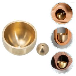 Doorbells 2 Sets Doorbell Accessories Window Decor Shopkeeper Metal Ringer For Opening Copper Chime Chimes