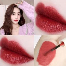 Lip Gloss Colors Cute ShapeMatte Liquid Lipstick Waterproof Long-lasting Red Makeup Stick Beauty Tint Cosmetic