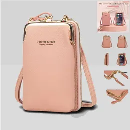 Shoulder Bags Women's Bag Wallet Card Mobile One Piece Multi Purpose Simple And Touchable Screen Crossbody