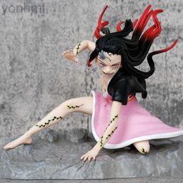 Action Toy Figures 16cm Demon Figure Nezuko Ghost Action Figure Anime Figure Sexy Anime Girl Collection Doll Cute Desktop Display Gift Toys 24319