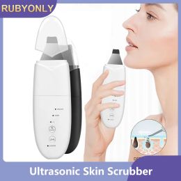 Devices Ultrasonic Skin Scrubber Face Massager Blackhead Remover Face Cleaner Pore Cleaner Deep Face Care Sonic Peeling Device