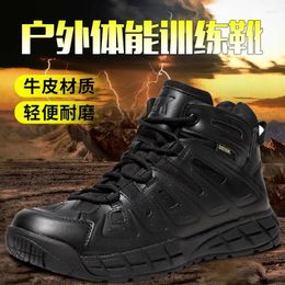 Fitness Shoes Men Outdoor Tactical Climbing Mens Sport Hunting Trekking Mountain Boots Waterproof Sneakers