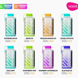 Vozol Gear Power 12000 Puffs Degital Screen Hot Selling Brand 12K Puffs Disposable Vape Pen Elctronic Cigarette