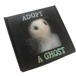 Party Decoration 1Pcs Adopt A Ghost Felt Doll Cute Spooky Gift Halloween Funny For Friends And Family