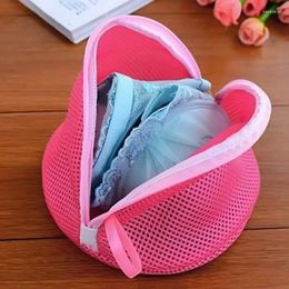 Laundry Bags 1pcs Lady Women Bra Bag Protect Aid Mesh Storage Hosiery Saver Travel Machine Wash Anti Deformation