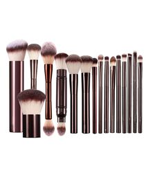 EPACK Hourglass Makeup Brushes Powder Blush Eyeshadow Crease Concealer eyeLiner Smudger DarkBronze Metal Handle Cosmetics Tools7508628