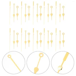 Clocks Accessories 10 Sets Clock Movement Mechanism Aluminum Hands DIY Repair Parts Replacement