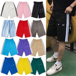 New Pa Angel mens short fashion Womens Casual Sports Shorts for men Light Blue Side White Stripe pants 21 styles Loose pant CSD2403195-12