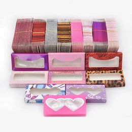 Lash Box Case Wholesale False Strip Eyelashes Package In Bulk Custom Empty Lashes Packaging Boxes Pack Lot With Vendor 240309