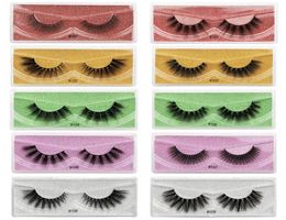 3D Mink Eyelashes 10 Styles Faux Eyelash Handmade Nature Soft False Eye Lashes Makeup Extension Instock3227124