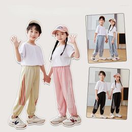 Trousers For Boys Girls Kids Summer Spring Breathable Thin Loose Jogging Sports Pants Children Clothes