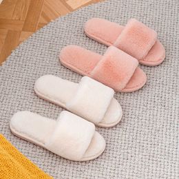 HBP Non-Brand Women Fleece Slippers Solid Color Coral Soft Non-disposable Home Hospitality Slippers Party Gifts For Hotel Guests Slippers