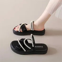 Sandals Key Height Fish Toes Women's Low Heel Sandal Indoor Slippers Shoes Basketball Size 36 Sneakers Sports Shoose Luxary