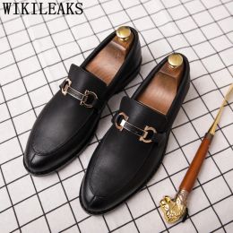 Shoes Coiffeur Wedding Shoes Men Wedding Italian Shoes Men Formal Brand Patent Leather Elegant Shoes For Men Sepatu Slip On Pria Bona