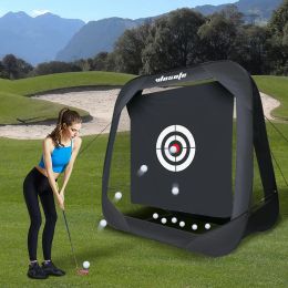 Aids Golf Practice, Tennis Golf Practice, Hitting Net with Target Cloth, Indoor/outdoor Chip Practice, Net Beginner Golf Practise