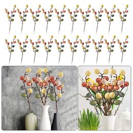 Decorative Flowers 1 Piece Of Easter Egg Tree Decoration Branch With Supplies Happy Diy String Party East M4s4