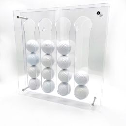 Aids Golf Ball Display Box PMMA Material Golf Ball Display Showing Stand Golf Ball oragnizer case (20 Balls Capacity)