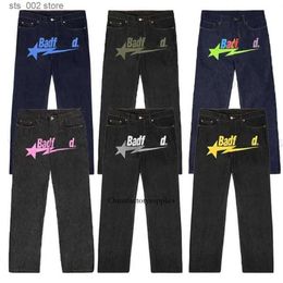 MENS STREETWORS Y2K Stampa hip hop cargo pantaloni da uomo pantaloni dritti jeans larghi per uomini CHG2308057 6.21