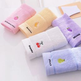 Towel Soft Cotton Baby Bath Towels Cartoon Fruit Face For Adults Kids Bathroom Absorbent Washcloth Children Shower