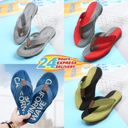 Summer Men's and Women's Slippers Solid/Color Block Flat Heel Sandals Kenthr Designer High Quality Fashion Slippers Waterproof Beach Sports Herringbone Slippers GAI