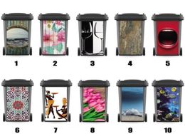 Popular DIY Rubbish Bin Removable Waterproof Sticker Decals Ktichen Accessories Home Decoration Gift Items 2011064568322