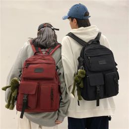 Bags Colourful Vintage Backpack Men Women 15.6 Inch Laptop Backpacks Ladies Shoulder School Bag for Teenage Girls Fashion Bookbags New