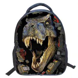 Bags Dinosaur 3d Printed Backpack Cartoon Children Trex School Bags Baby Women Men Accessory Kids Boys Girls Toddlers Mochila