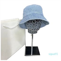 Bucket Hat Designer Mens Womens Wide Brim Hats Casual Pure Cotton Letter Fashion Sandy Beach Sun Caps High Quality