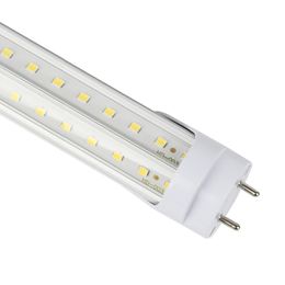 T8 LED tube light Double Row Tube U-shape V-Shape 2ft 3ft 4ft 5ft 1.2m 150cm 28W 36W T8 Fluorescent Tube AC85-265v